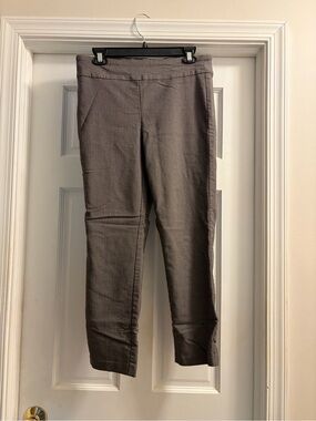 Tribal Gray Plaid Women's Dress Pants